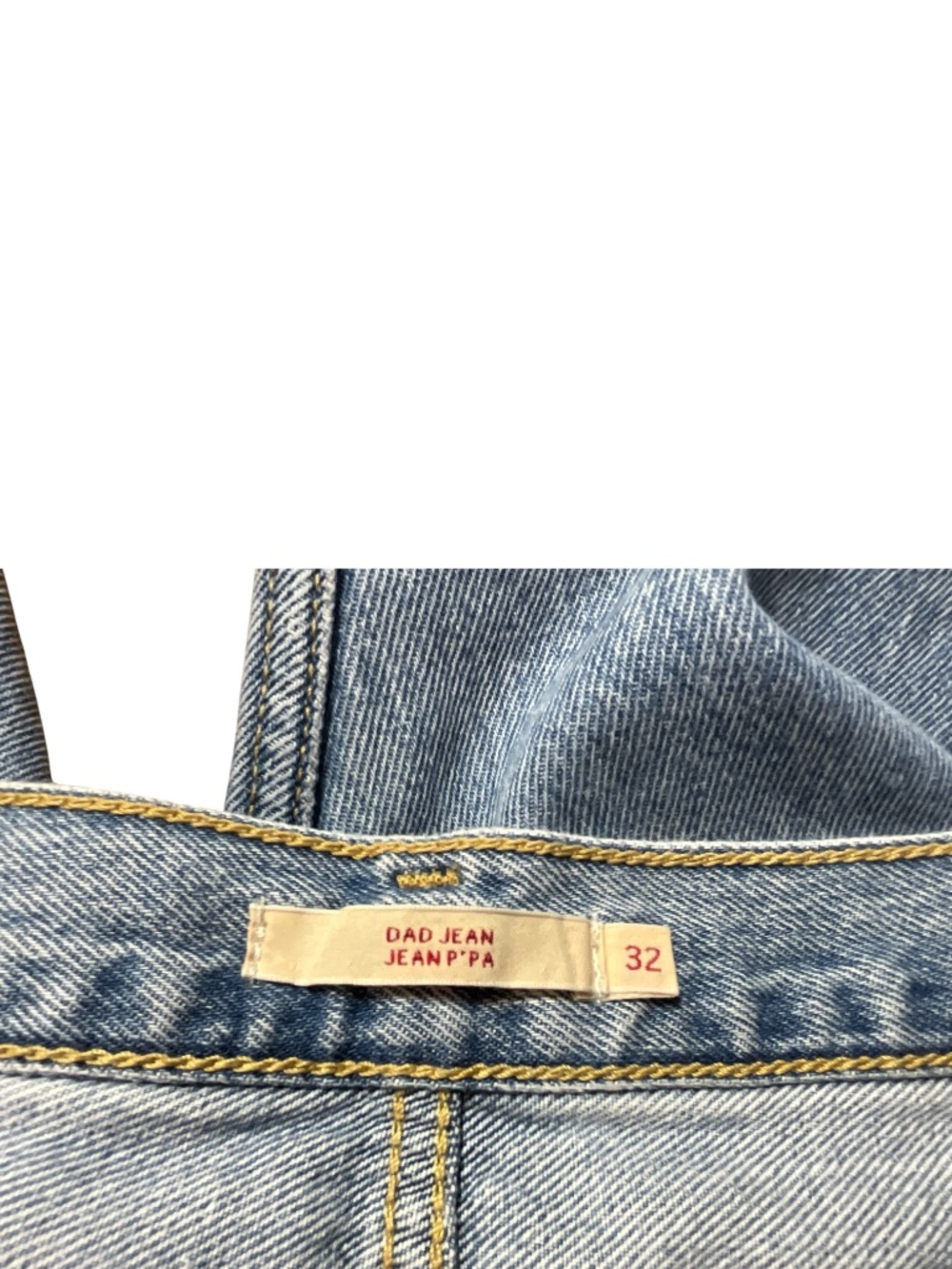 LEVI’S 100% Cotton Dad Jean 5 Pocket Slouchy Loose Fit US Sz 32 - Picture 6 of 15
